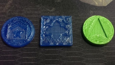 infinito marcadores tokens pinshape Diseño 3d 3d print model - Mito3D