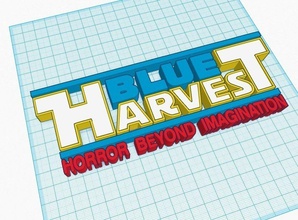 blue harvest pinshape 3d-design 3d print model - Mito3D