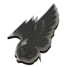 eagle pinshape bird logo3d logo 3d print model - Mito3D