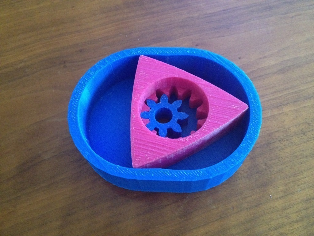 wankel rotary engine model pinshape 3d-design 3D print model - Mito3D