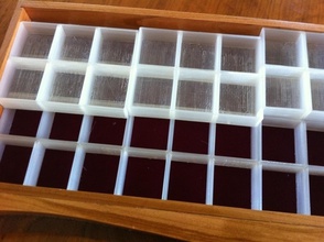 parametric drawer dividers organizer trays pinshape 3d-design 3d print model - Mito3D