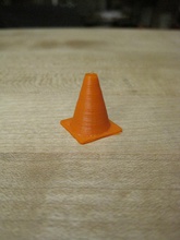 traffic cone pinshape 3d-design 3d print model - Mito3D