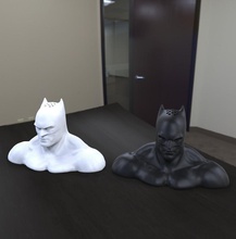 batman salt pepper shaker pinshape batman-v-superman-design-contest 3d print model - Mito3D