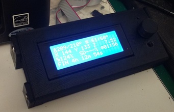 smart lcd stand case versão pinshape reprap desconto controlador inteligente caso 3d print model - Mito3D