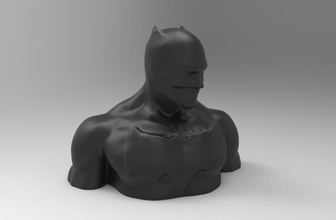 batman 1 topper busto pinshape v superman design contest 3d print model - Mito3D
