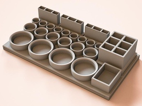 tool tray pinshape Malerei 3d print model - Mito3D