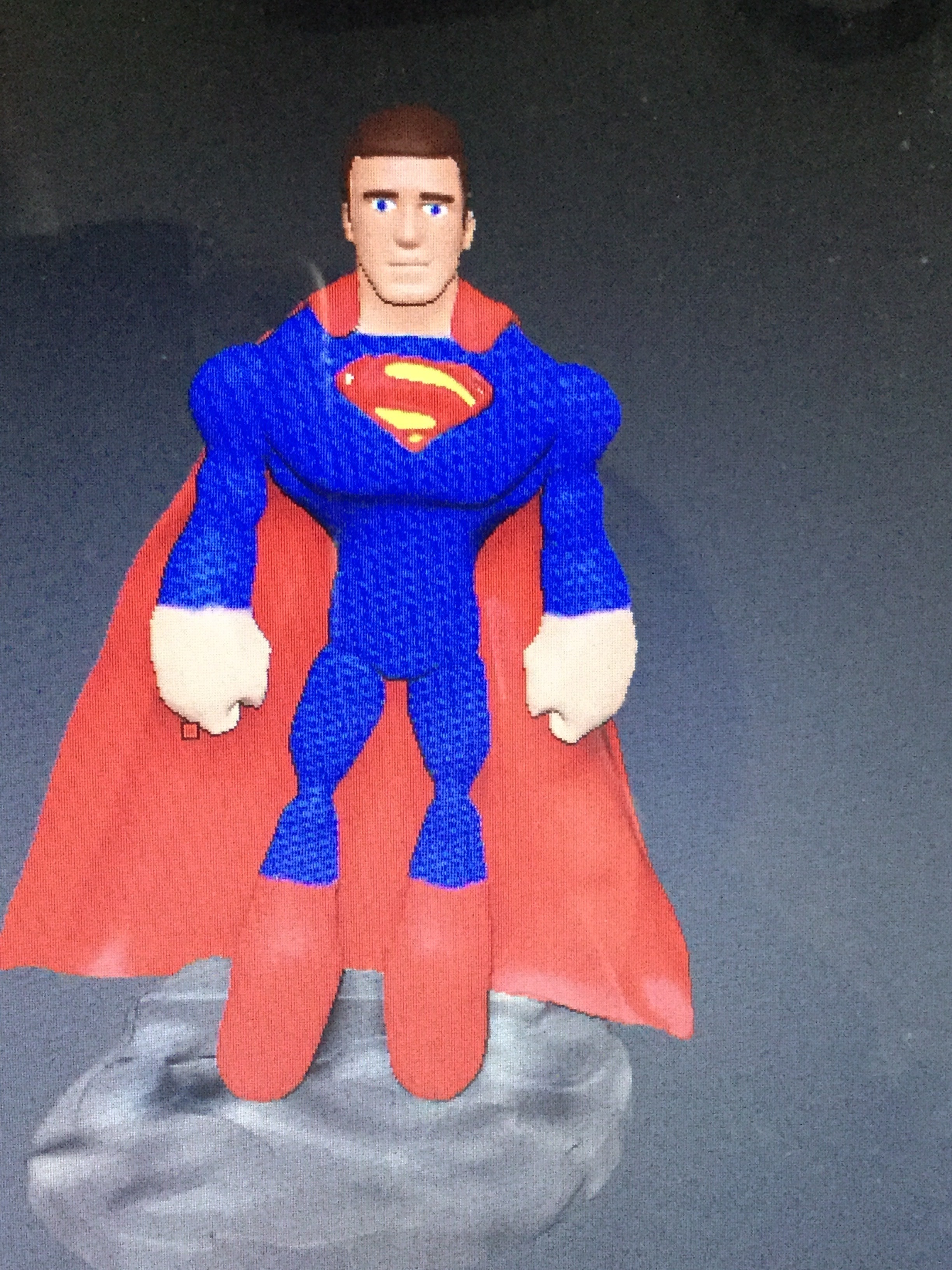 superman batman modelos pinshape v design contest 3D print model - Mito3D