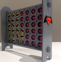 bvss 4 row pinshape batman-v-superman-design-contest 3d print model - Mito3D
