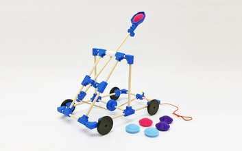 mypie catapulta pinshape create educare lezione piano concorso apprendimento 3d scuola ragazzi semplice stampa istruzioni staminali sparatutto tasselli i giocattoli l'istruzione 3d print model - Mito3D
