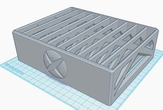 xbox game boxes holder pinshape box games 3d print model - Mito3D