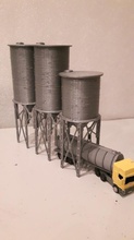échelle silo pinshape 1 160 3d print model - Mito3D
