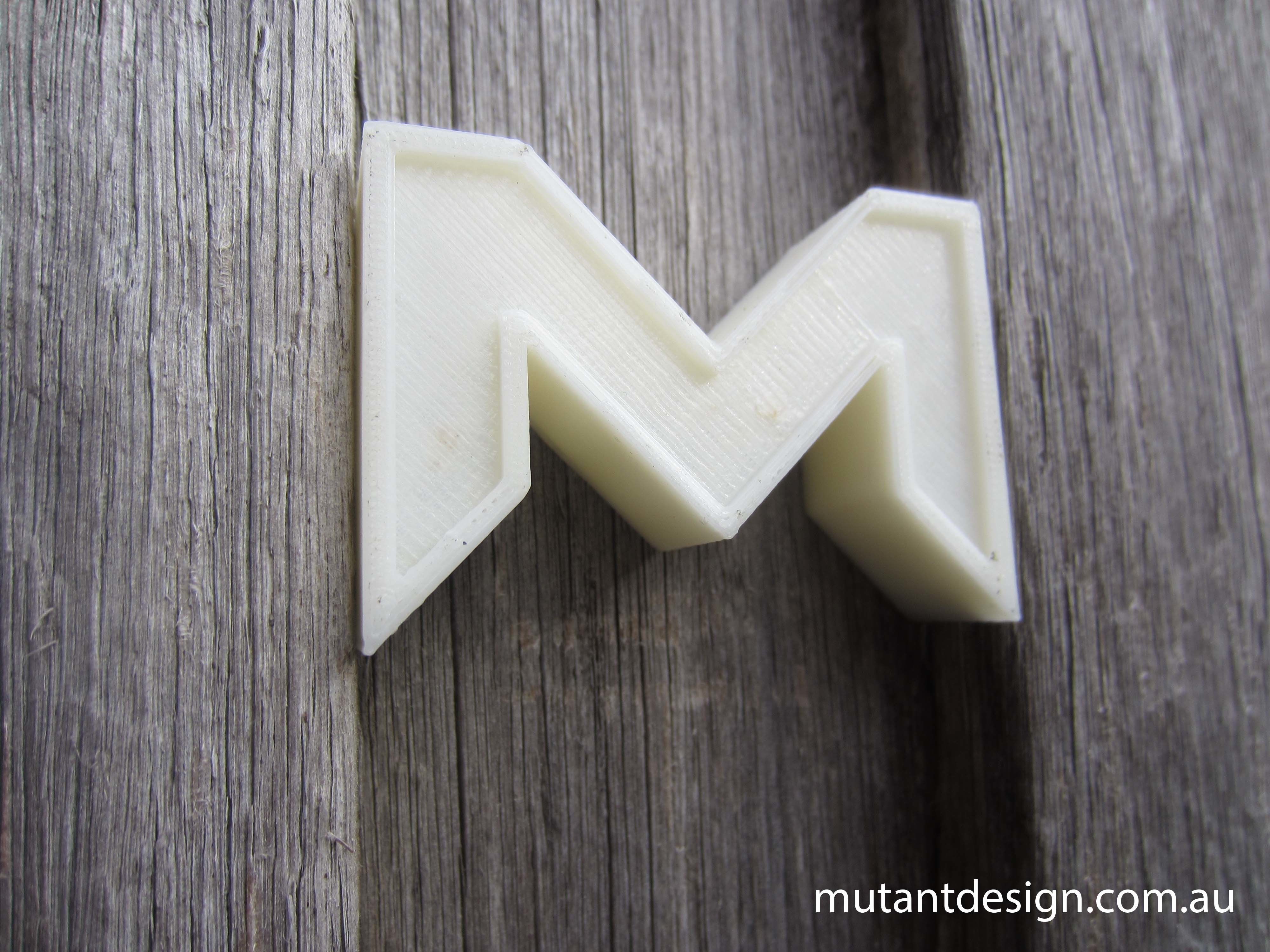 mutant conception logo pinshape sigil icône 3D print model - Mito3D