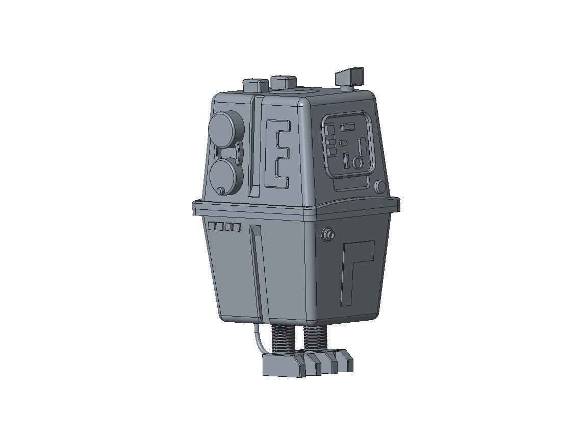 gonk droid star wars pinshape robot gonk-droid star-wars 3D print model - Mito3D