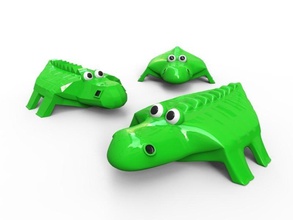 crocodile pinshape funny crocodile toy