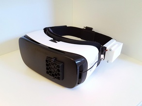 gear vr refroidissement pinshape samsung casque d'écoute 3d print model - Mito3D