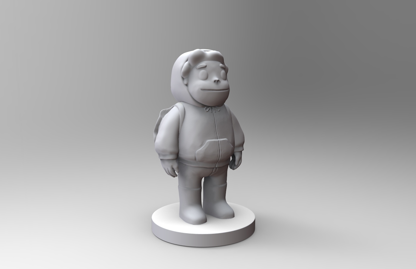 steven univers pinshape l'imprimante 3d sac burger caractère modèle jouets figurines d'action figure zbrush l'univers cartoon network 3D print model - Mito3D