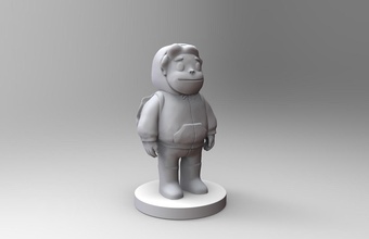 steven universo pinshape impressora 3d saco hambúrguer personagem modelo brinquedos figuras ação figura zbrush cartoon network 3d print model - Mito3D
