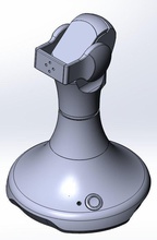 selfiebot endurance type 3 pinshape movable-holder mobile-device-holder robotics 3d print model - Mito3D