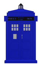 tardis - time relative dimension space pinshape box blue-box time-travel doctor-who 3d print model - Mito3D