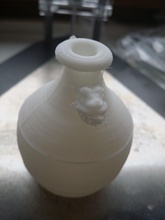 sihirli şişe ejderha gözyaşları pinshape dragontear flask 3d print model - Mito3D