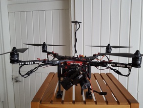 xugong v2 pro landing gear sprung pinshape immersionrc landing-gear drone 3d print model - Mito3D