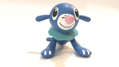 popplio - pokemon sun & moon water starter pinshape figurine figure miniature type starters 3d print model - Mito3D