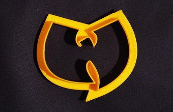 wu tang coupeur biscuit pinshape wutang cookie forme cutter bakeing boulangerie 3d print model - Mito3D