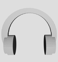 fones ouvido pinshape 3d print model - Mito3D