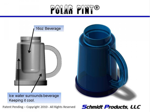 polarpint pinshape pinta tazze bicchiere birra 3d print model - Mito3D