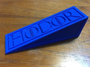 hodor doorstop pinshape -fun -silly -doorstop -got -game-of-thrones hold-the-door 3d print model - Mito3D