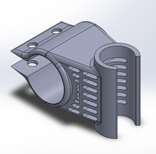 seaperch motor mount v1 pinshape motor-mount 3d print model - Mito3D