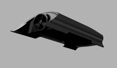 hyperloop pod model pinshape bike-accessory-design-contest 3d print model - Mito3D