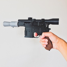 model kit han solo dl 44 ağır blaster tabanca pinshape cosplay Yarışması tasarım tüfek modelo starwars kahraman lazer film sahne prop dl44 Yıldız Savaşları 3d print model - Mito3D
