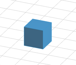 cube pinshape test 3d print model - Mito3D