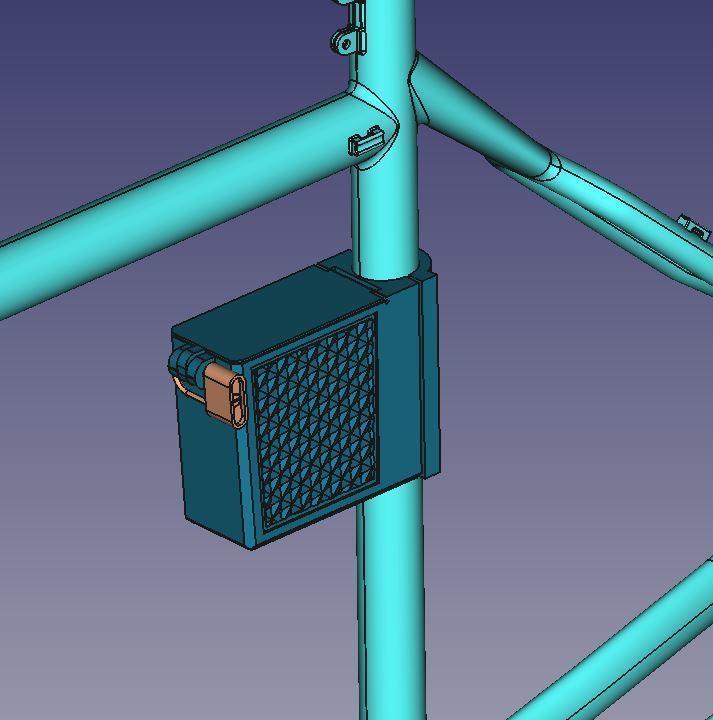 bisiklet depolama kutusu pinshape aksesuar tasarım Yarışması 3D print model - Mito3D