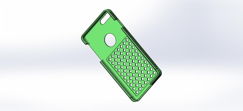 iphone 6 case pinshape caseip-1 3d print model - Mito3D