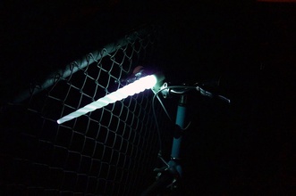 brilhante unicórnio luz moto pinshape mount titular diodo emissor uv caprichoso bike acessórios brilho escuro design contest 3d print model - Mito3D