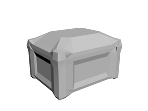 çıkarılabilir kapak pinshape gövde göğüs kutusu durumda kutu kapağı 3d print model - Mito3D