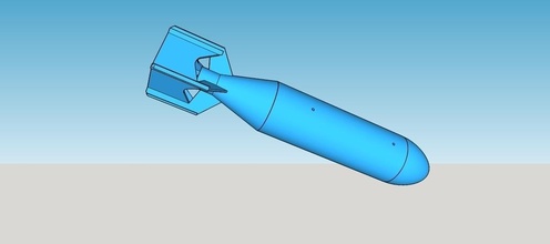 m38a2 100 libra bomba prática pinshape 3d design 3d print model - Mito3D