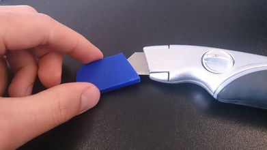 stanley lâmina faca capa pinshape 3d design 3d print model - Mito3D
