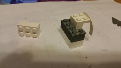 2 4 lego block pinshape 3d design 3d print model - Mito3D