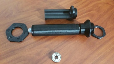 wanhao duplicator 6 spool holder bearings d6 mod pinshape 3d-design 3d print model - Mito3D