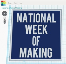 settimana nazionale rendendo pinshape disegno 3d 3d print model - Mito3D