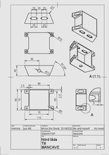 Höhle amiga db9 Anschluss box pinshape 3d design 3d print model - Mito3D