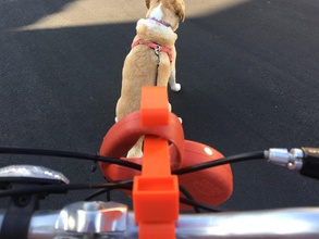 dog leash hook bikes pinshape dog-leash bike-accessory bike-accessory-design-contest bike-mount dogs 3d print model - Mito3D