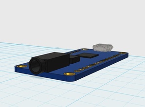 adafruit audio fx sound board pinshape 3d-design 3d print model - Mito3D