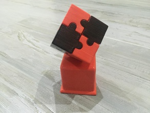 puzzle cubo pinshape hipnótico gadget rompecabezas 3d print model - Mito3D