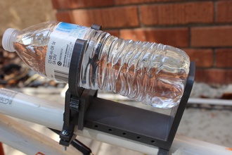 universal soporte botella pinshape titular agua herramienta complementos accesorio bicicletas moto accesorios diseño concurso bicicleta weel 3d print model - Mito3D