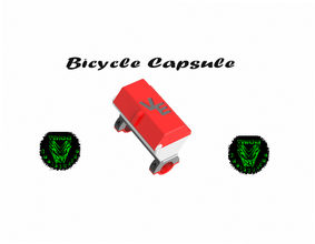 bicycle capsule pinshape bike-accessory-design-contest pure-cycles venom-engineering venom-designs mount 3d print model - Mito3D