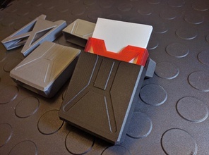 business card holder pinshape 3d-design 3d print model - Mito3D